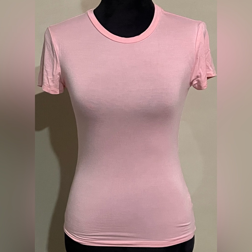 Dwnval Pink Short Sleeve Tee size S